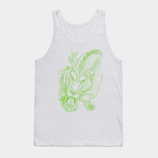 Dragon Of Legend -Green Version Tank Top